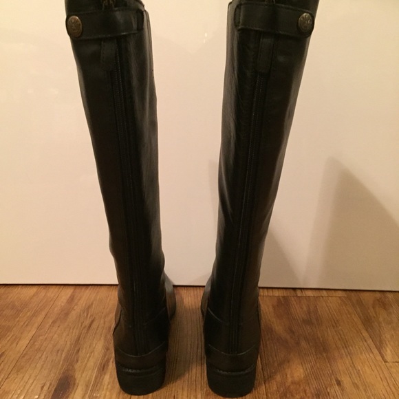Sam Edelman Penny 2 Black Boots 6.5M  Wide Calf - Picture 5 of 6